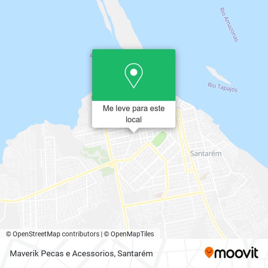 Maverik Pecas e Acessorios mapa