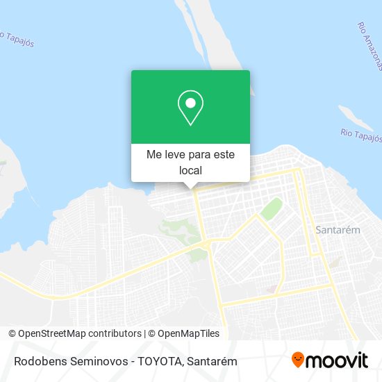 Rodobens Seminovos - TOYOTA mapa