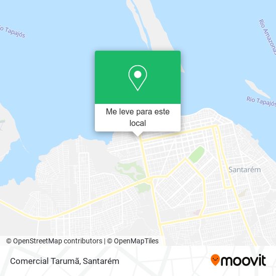 Comercial Tarumã mapa