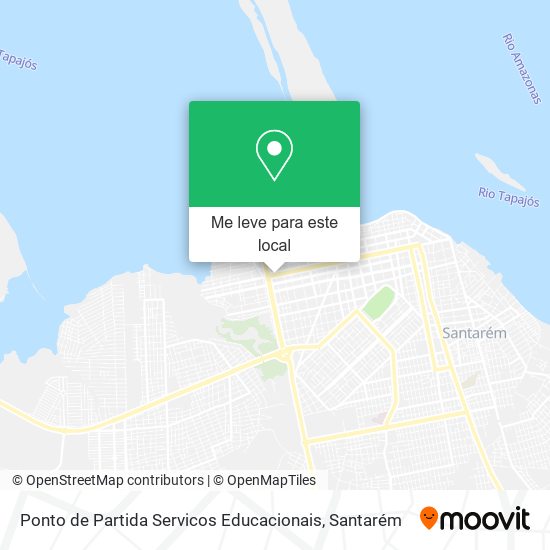 Ponto de Partida Servicos Educacionais mapa