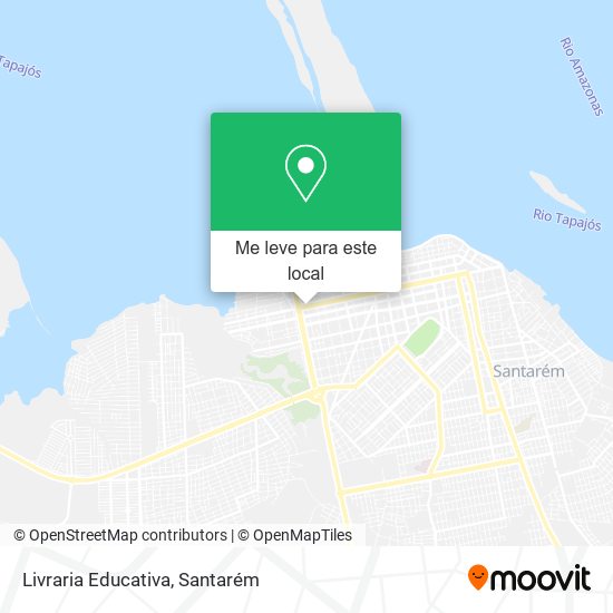 Livraria Educativa mapa