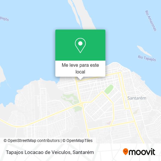 Tapajos Locacao de Veiculos mapa