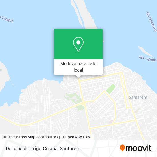 Delícias do Trigo Cuiabá mapa