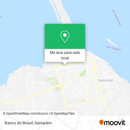 Banco do Brasil mapa