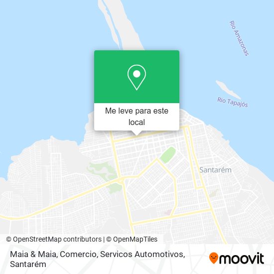 Maia & Maia, Comercio, Servicos Automotivos mapa