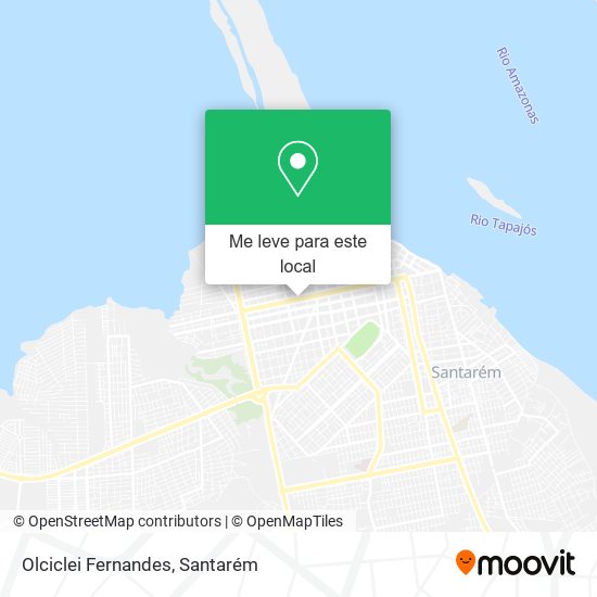 Olciclei Fernandes mapa