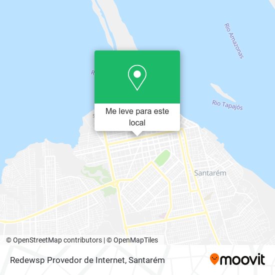 Redewsp Provedor de Internet mapa