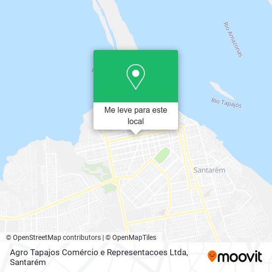 Agro Tapajos Comércio e Representacoes Ltda mapa