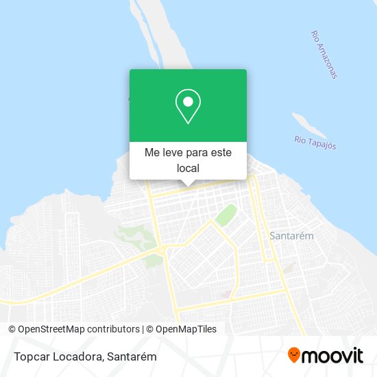 Topcar Locadora mapa