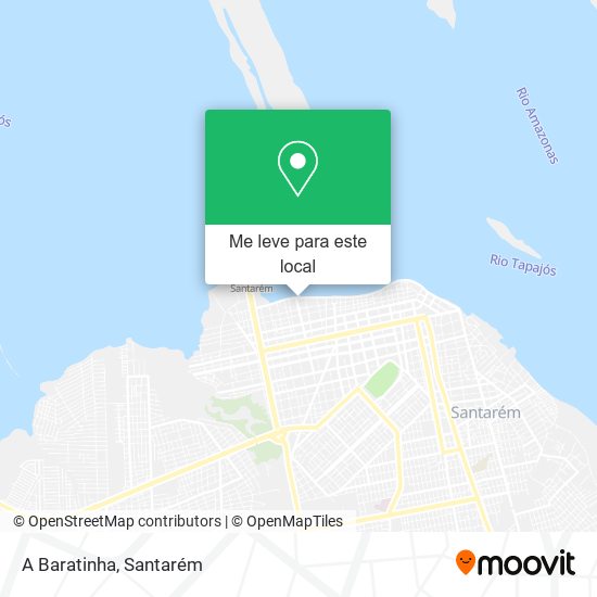 A Baratinha mapa