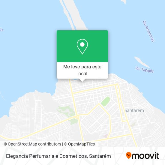 Elegancia Perfumaria e Cosmeticos mapa