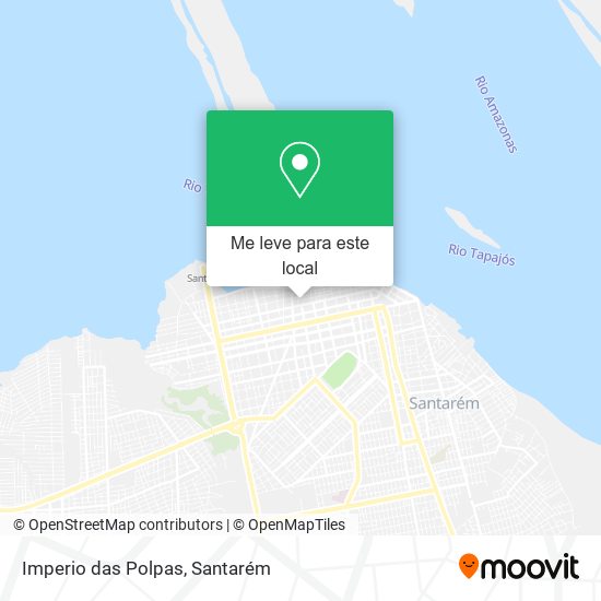 Imperio das Polpas mapa