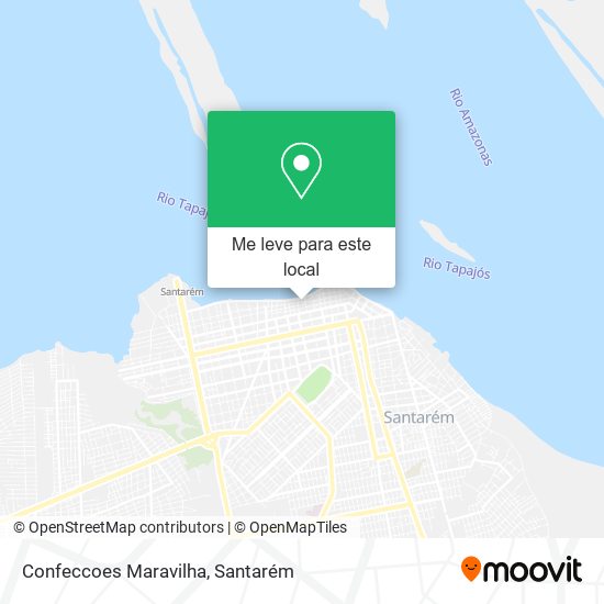 Confeccoes Maravilha mapa