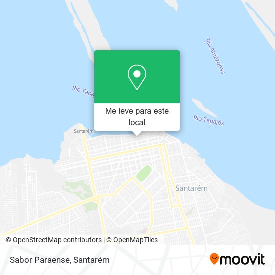Sabor Paraense mapa