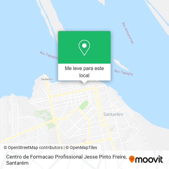 Centro de Formacao Profissional Jesse Pinto Freire mapa