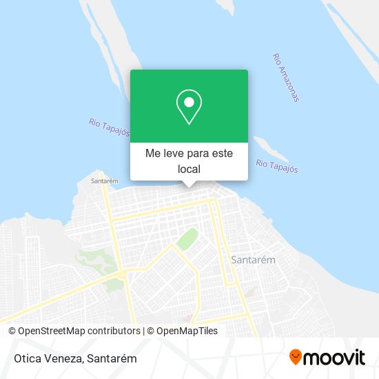 Otica Veneza mapa