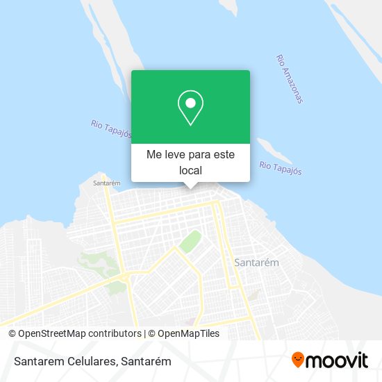 Santarem Celulares mapa