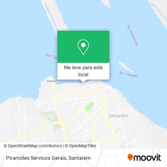 Piramides Servicos Gerais mapa