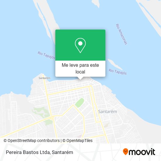 Pereira Bastos Ltda mapa