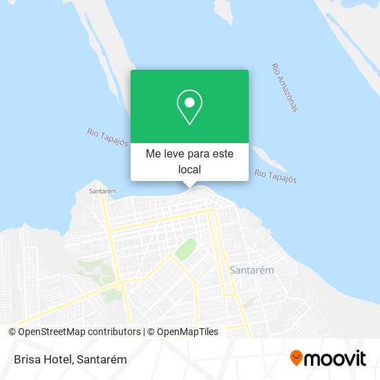 Brisa Hotel mapa