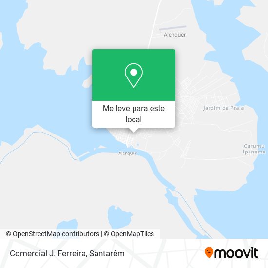 Comercial J. Ferreira mapa