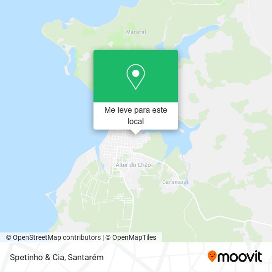 Spetinho & Cia mapa