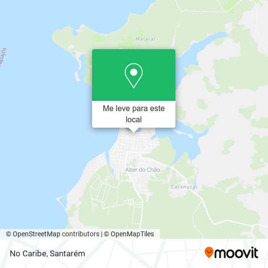 No Caribe mapa