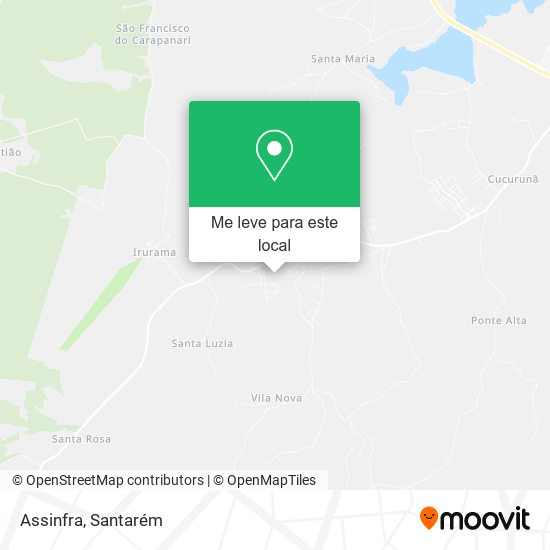 Assinfra mapa