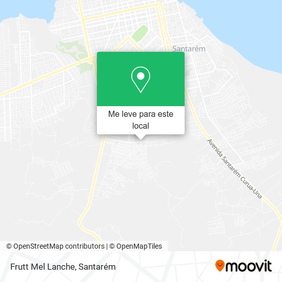 Frutt Mel Lanche mapa