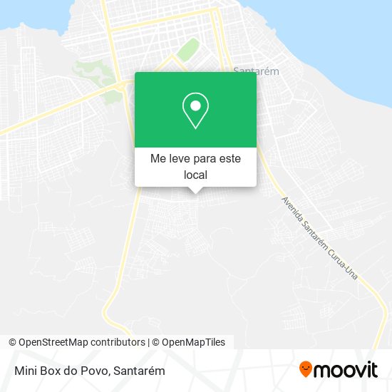 Mini Box do Povo mapa