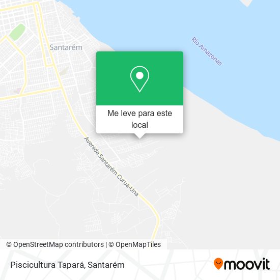 Piscicultura Tapará mapa