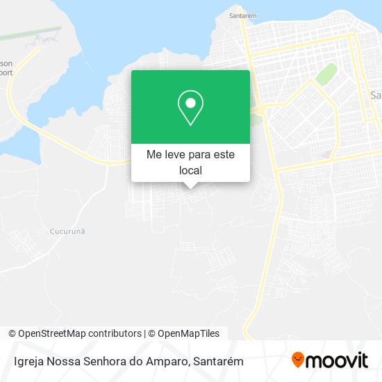 Igreja Nossa Senhora do Amparo mapa
