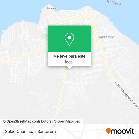 Salão Charlilson mapa