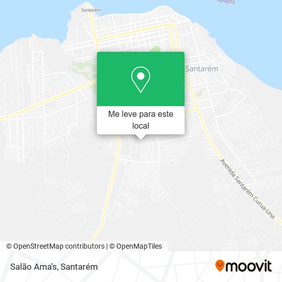 Salão Ama's mapa