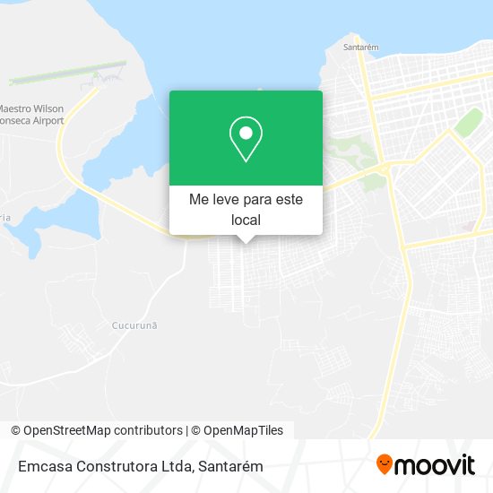 Emcasa Construtora Ltda mapa