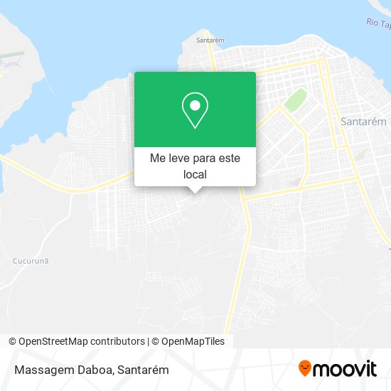 Massagem Daboa mapa