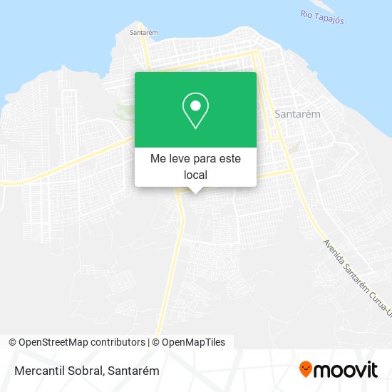 Mercantil Sobral mapa