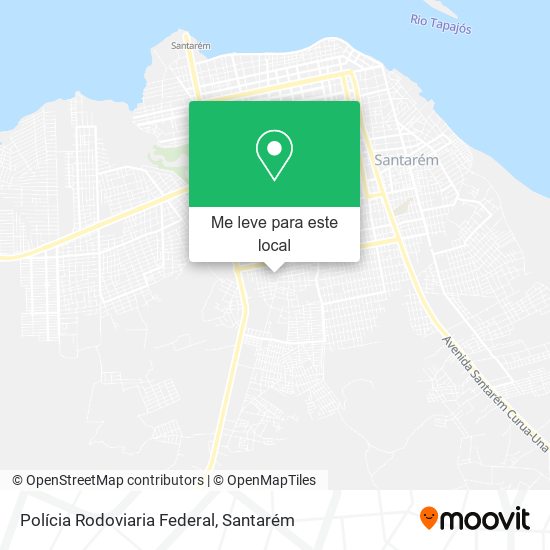 Polícia Rodoviaria Federal mapa