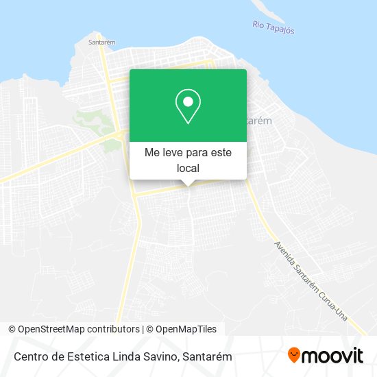 Centro de Estetica Linda Savino mapa