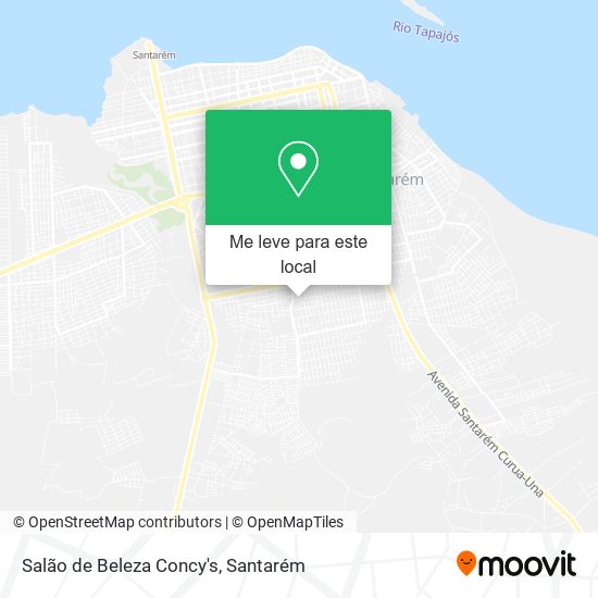 Salão de Beleza Concy's mapa