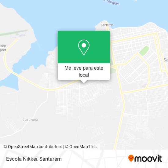 Escola Nikkei mapa
