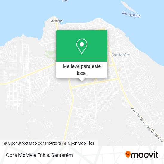 Obra McMv e Fnhis mapa