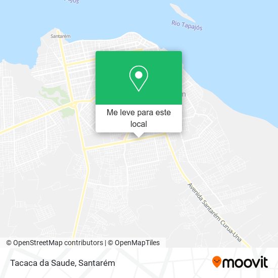 Tacaca da Saude mapa