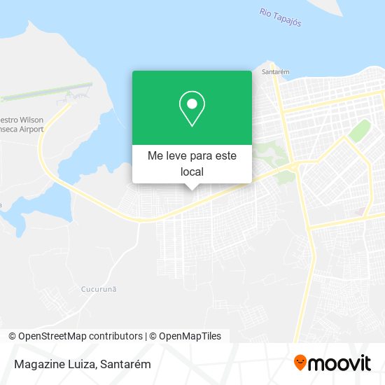 Magazine Luiza mapa