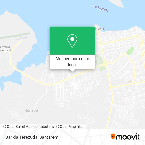 Bar da Terezuda mapa