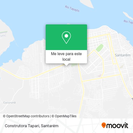 Construtora Tapari mapa