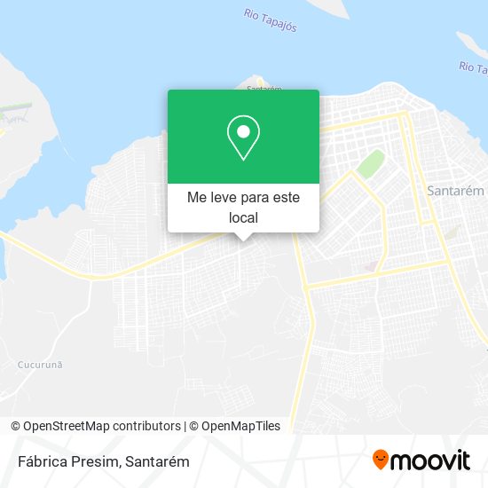 Fábrica Presim mapa