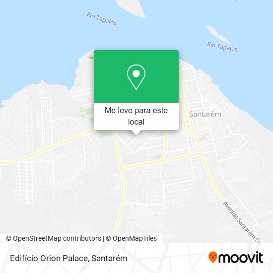 Edifício Orion Palace mapa