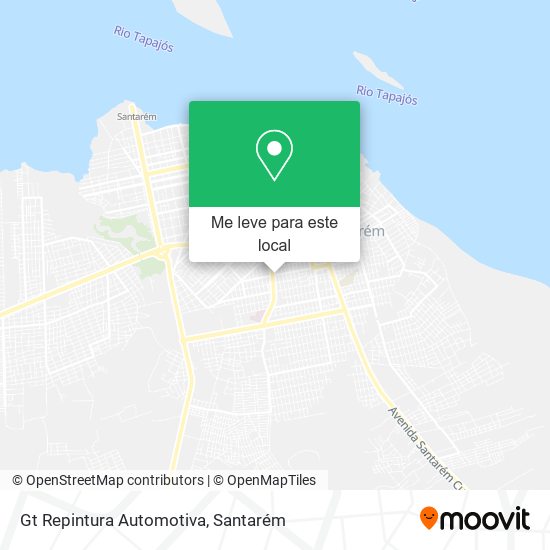 Gt Repintura Automotiva mapa