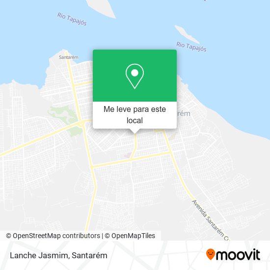 Lanche Jasmim mapa